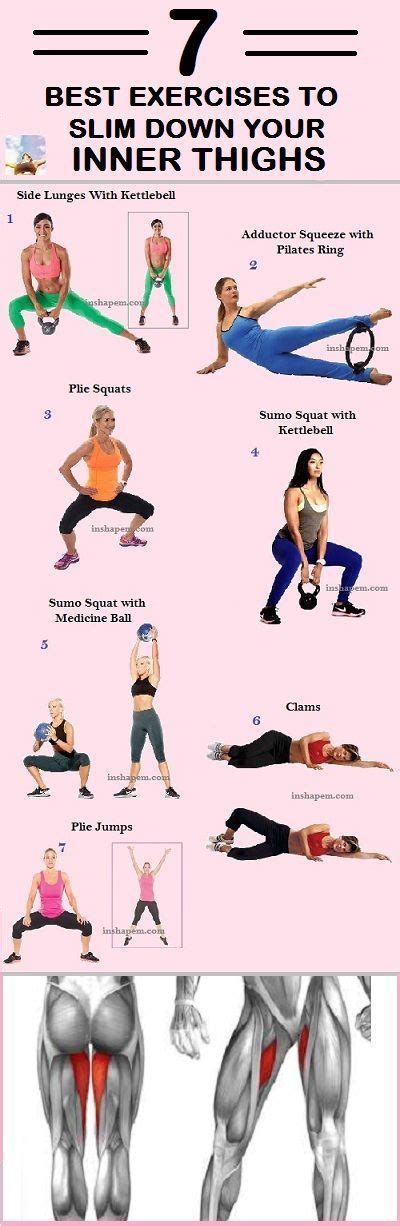 7 Best Exercises To Slim Down Your Inner Thighs Inshape Magazine