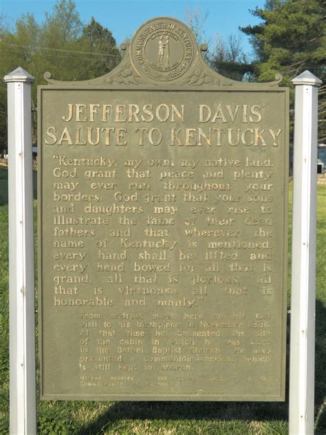 Potus Historical Sites Potcs Historical Sites Jefferson Davis