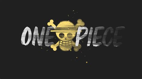 One Piece Logo Flag Wallpaper Hd