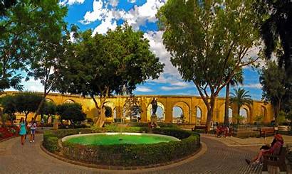 Malta Valletta Park Garden Fountain Nature Fountains