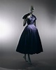 Christian Dior dress, 1947. | Vintage dior, Fashion, Fashion history