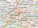 Mapa de Stuttgart - Guia de Alemania