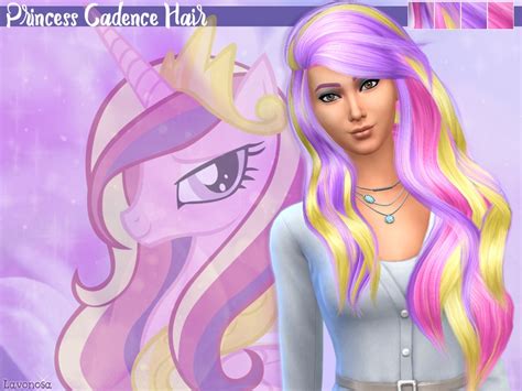 Sims 4 Hairs The Sims Resource Princess Cadence Sanctuary Hair