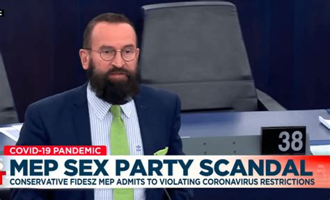 hungary conservative anti gay politician busted while trying to escape all male orgy with