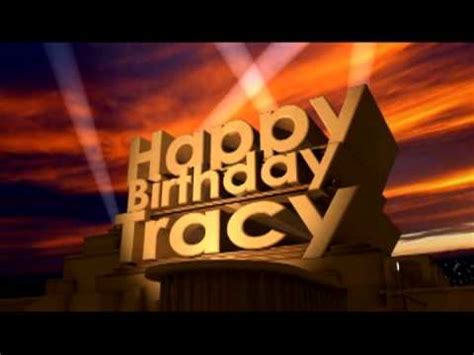 This one could be tagged as happy birthday meme to me.be a. Happy Birthday Tracy - YouTube