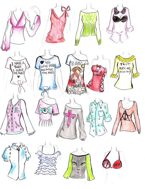 T Shirt Open Adopt By Lindako On Deviantart Fashion Design Drawings