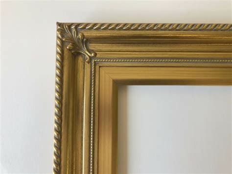 Picture Frame 16x20 Vintage Gold Color Classic Ornate Woodgesso
