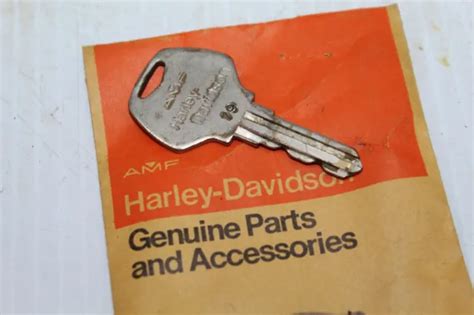 Harley Davidson Amf Ironhead Xl Sportster Fx Ignition Switch Key