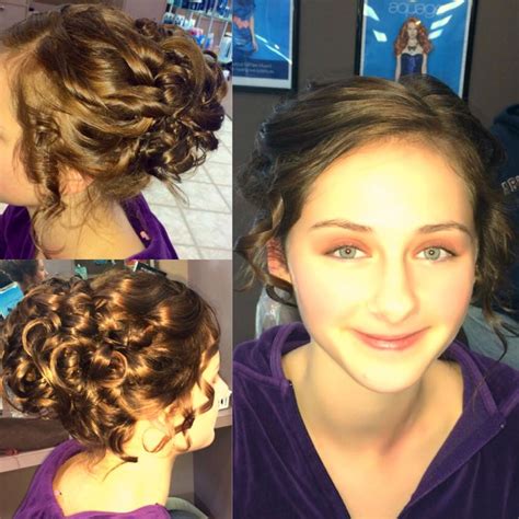 Homecoming Hair Up Do Aquage Products Elegante Salon And Day Spas By
