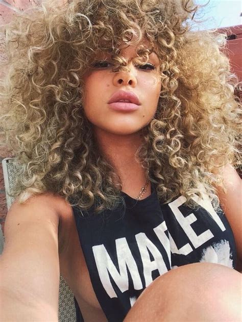 Pin By Morgan On Crown And Glory Blonde Hair Girl Curly Hair Styles