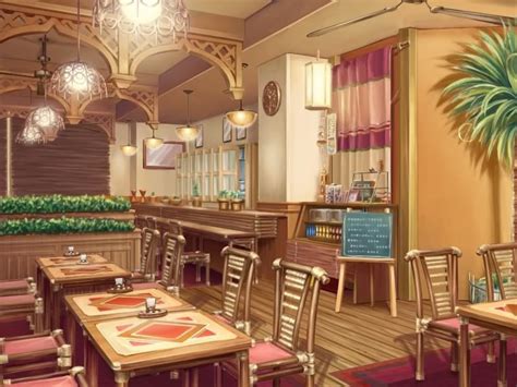 Wolfdemon123s Image Cool Cafe Love Cafe Anime Places