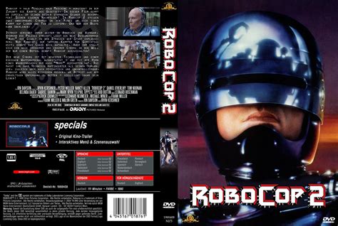 Robocop 2 German Dvd Cover German DVD Covers