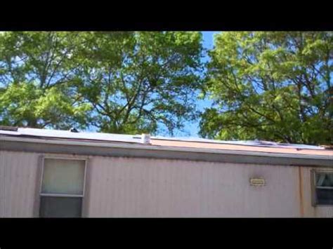 Liquid pour on roof will need to be in. Mobile Home Trailer Roof (Rusted Tin Roof) - YouTube