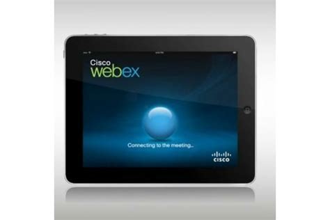 Cisco Webex Meeting Center Disponible Sur Ipad