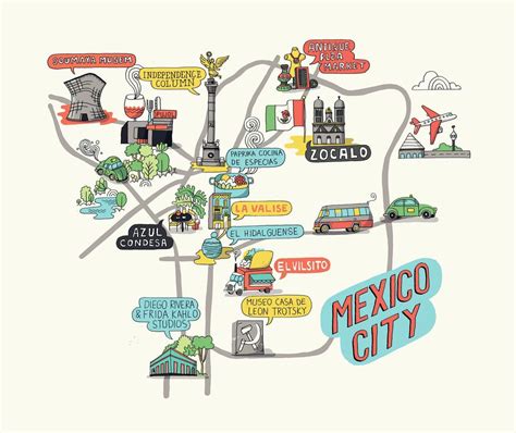 A Pleasure Packed Long Weekend In Mexico City Mexico City Map Mexico