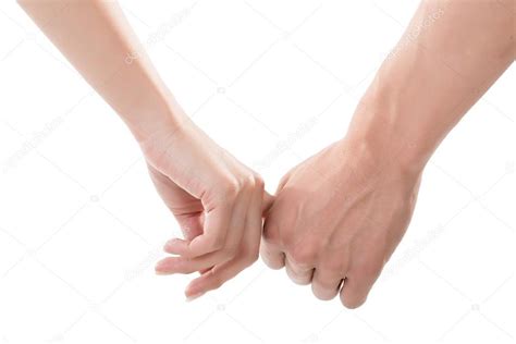 Man And Woman Holding Hands — Stock Photo © Elwynn 50523809