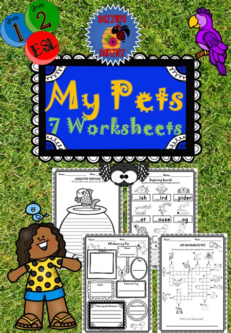 My Pet Worksheets Teacha