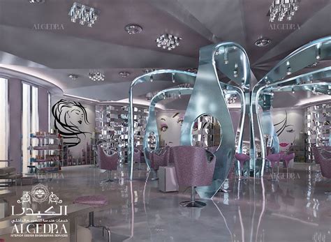 Glamorous Beauty Salon In Dubai Algedra Design Archinect
