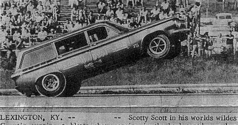 Vintage Drag Racing Wheelstanders Scotty Scott Wheel Standers