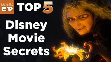 Disney Movies Secrets Hidden Messages And Secrets You Missed Reckless Ed Youtube