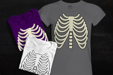 Rib cage skeleton thorax heart, rib cage, heart, experiment, cage png. Skeleton Rib Cage | SVG | PNG | DXF By Risa Rocks It ...