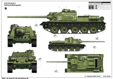 116 Soviet Su 100 Tank Destroyer Harrastekauppa Hobbylinna