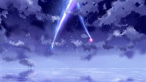 Anime Purple Sky Wallpaper 4k Anime Night Sky Wallpaper 2020 Broken