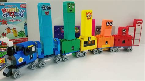 Numberblocks 1 To 5 From Lego Numberblock Numberblocks Fanmade Hilary