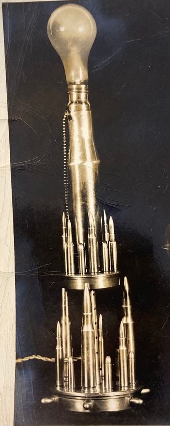 Original Ww2 Era Photograph Of Trench Art Collectors Weekly