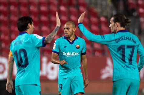 Ter stegen, braithwaite, pedri, koeman. Barcelona back at the Camp Nou for Braithwaite's Leganes ...