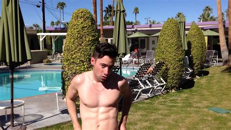 Taking My Clothes Off At Gay Clothing Optional Resort Inndulge In Palm Springs Youtube