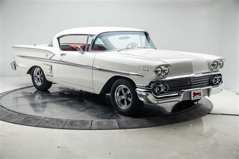 1958 Chevrolet Impala V8 74l Manual 4 Speed Coupe Off White Used