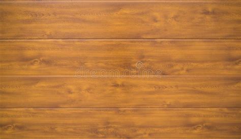 Horizontal Wooden Planks With Natural Wood Grain Pattern Close Up