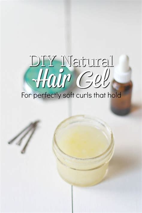 Homemade Natural Hair Gel Recipe Natural Hair Gel Hair Gel Recipe