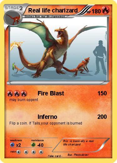Authentic vs replica pokemon trade card game yellow borders. Pokémon Real life charizard - Fire Blast - My Pokemon Card