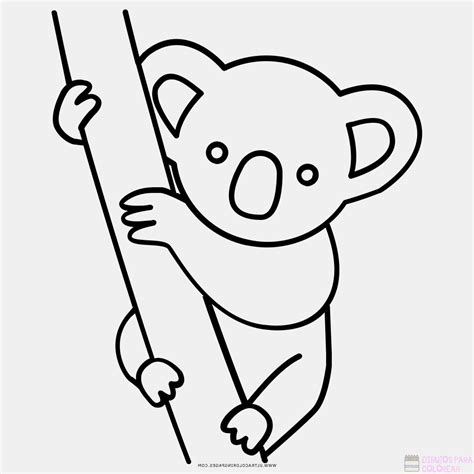 磊 Dibujos De Koalas【250】rapidos Para Colorear Dibujos Para Colorear