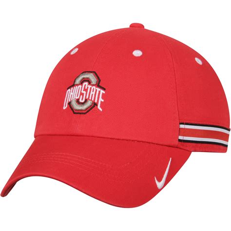 Nike Ohio State Buckeyes Womens Scarlet Heritage 86 Woven Stripe