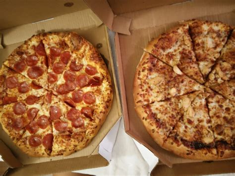 Cali chicken bacon ranch pizza. Large bbq chicken pizza and large pepperoni pizza (5.99 ...