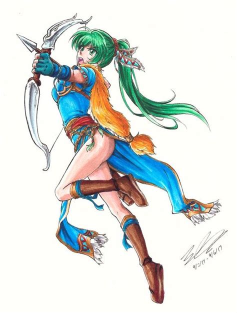 Brave Lyn Finally Finished Fireemblemheroes Fire Emblem Amazing