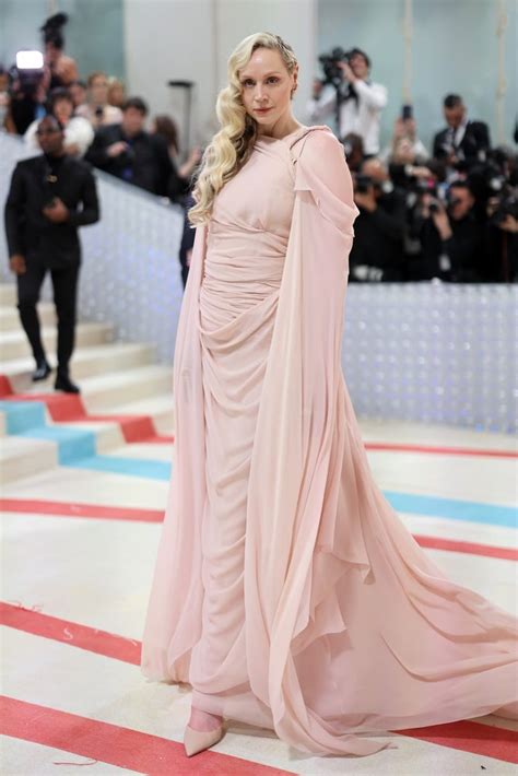 Gwendoline Christie At The Met Gala Met Gala Red Carpet Fashion POPSUGAR Fashion