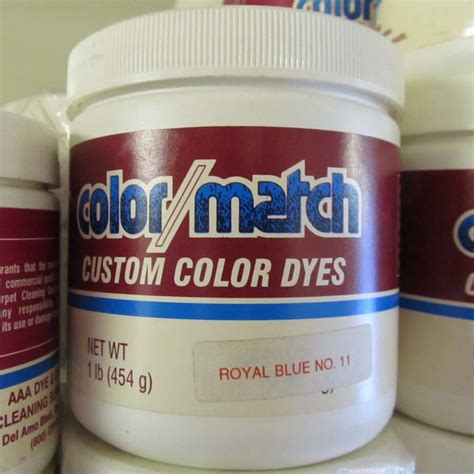 Color Match Carpet Dye Royal Blue 1lb D27 1d By