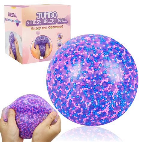 Buy Giant 4 Inches Jumbo Stress Balls For Adults Anxiety Nedoh Balls