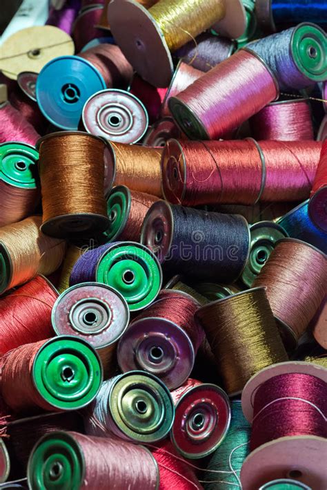 Antique sewing thread stock image. Image of industry - 34586131