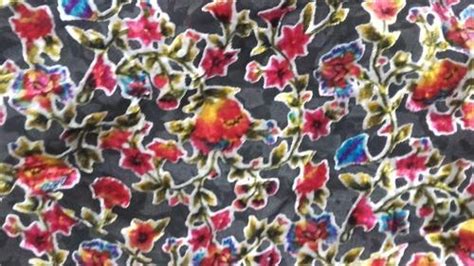 44 45 Multicolor Velvet Braso Digital Print Fabric For Garments At
