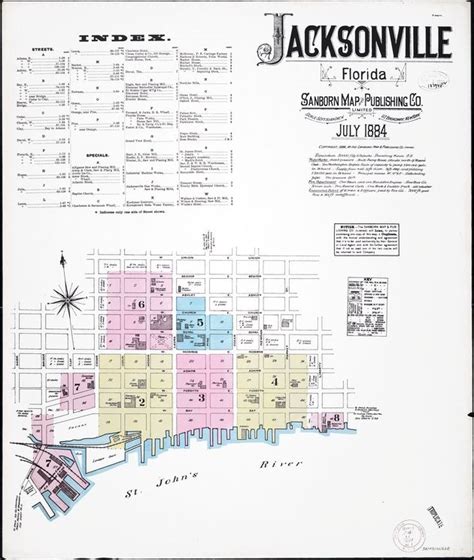 Jacksonville Duval County Florida 1884 Duval County Duval