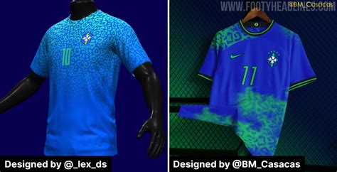 Improved Brazil 2022 World Cup Kits Footy Headlines
