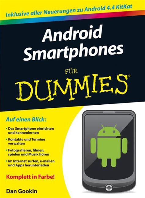 Android Smartphones Fur Dummies Sandra Geisler And Dan Gookin