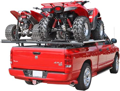 Rage Powersports Double Atv Carrier Rack And Loading Ramps For Pickup
