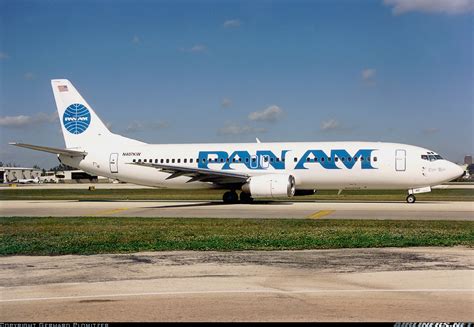 Boeing 737 4q8 Pan American Airways Pan Am Aviation Photo