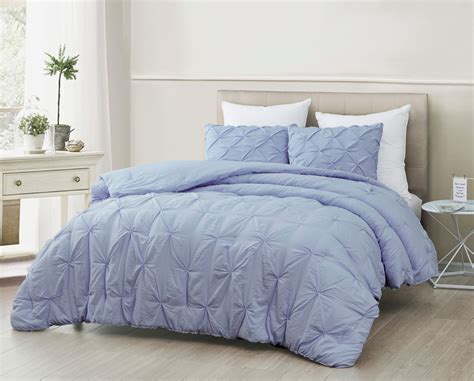Sdesign your everyday with pale blue comforters you'll love. CozyBeddings Mari Ultra Soft Stone Washed Comforter Set ...